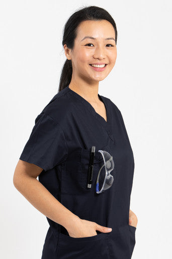 Comfort Scrub Top Ink