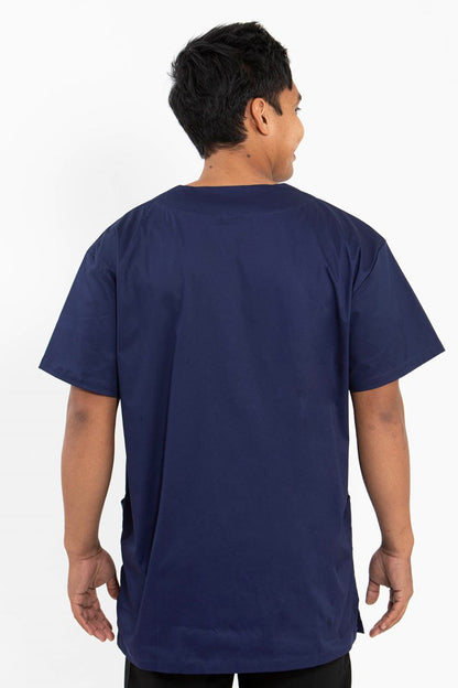 Classic Scrub Top Navy